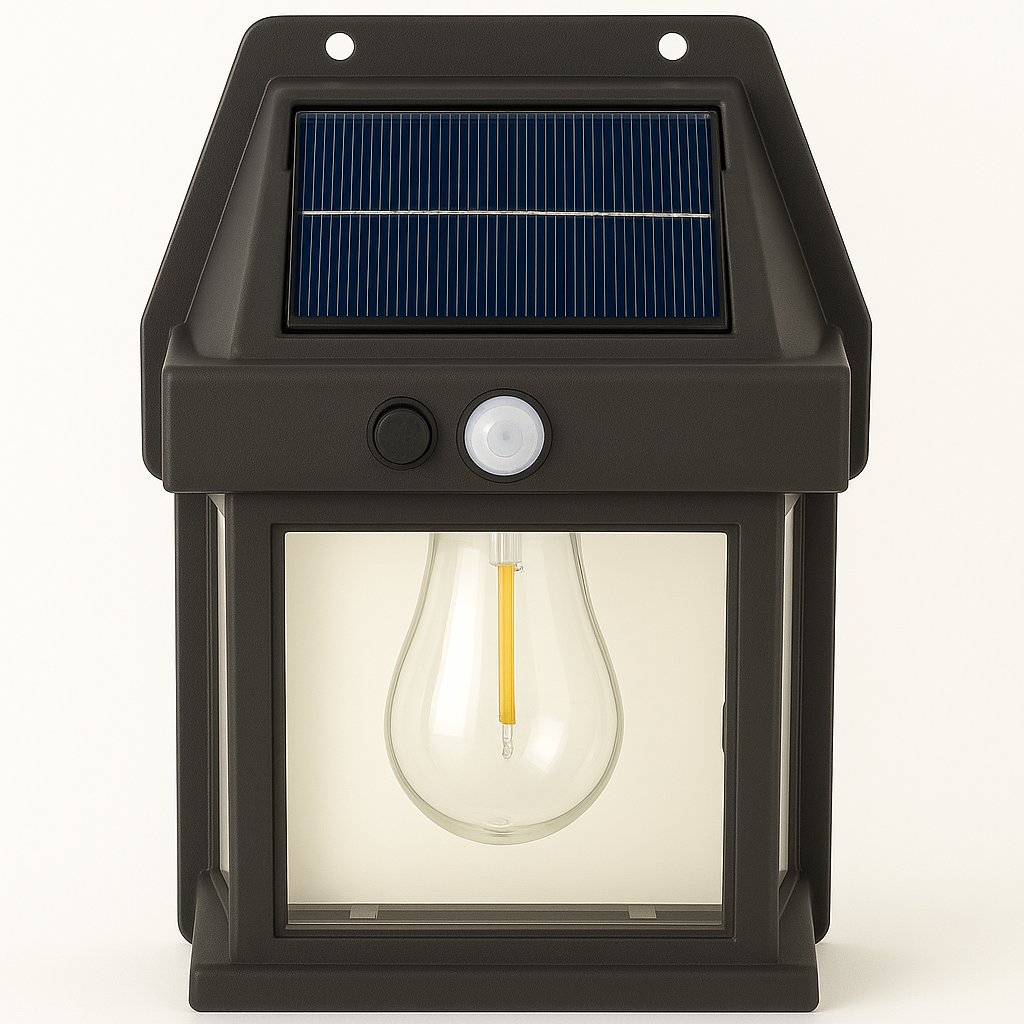 Solar LED Wall Light with Motion Sensor ā Outdoor Waterproof Home Lighting Lamp