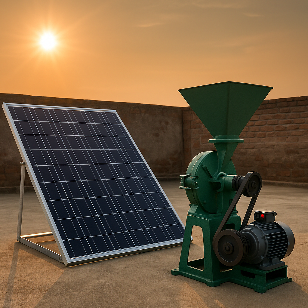 🌾 Solar Aata Chakki