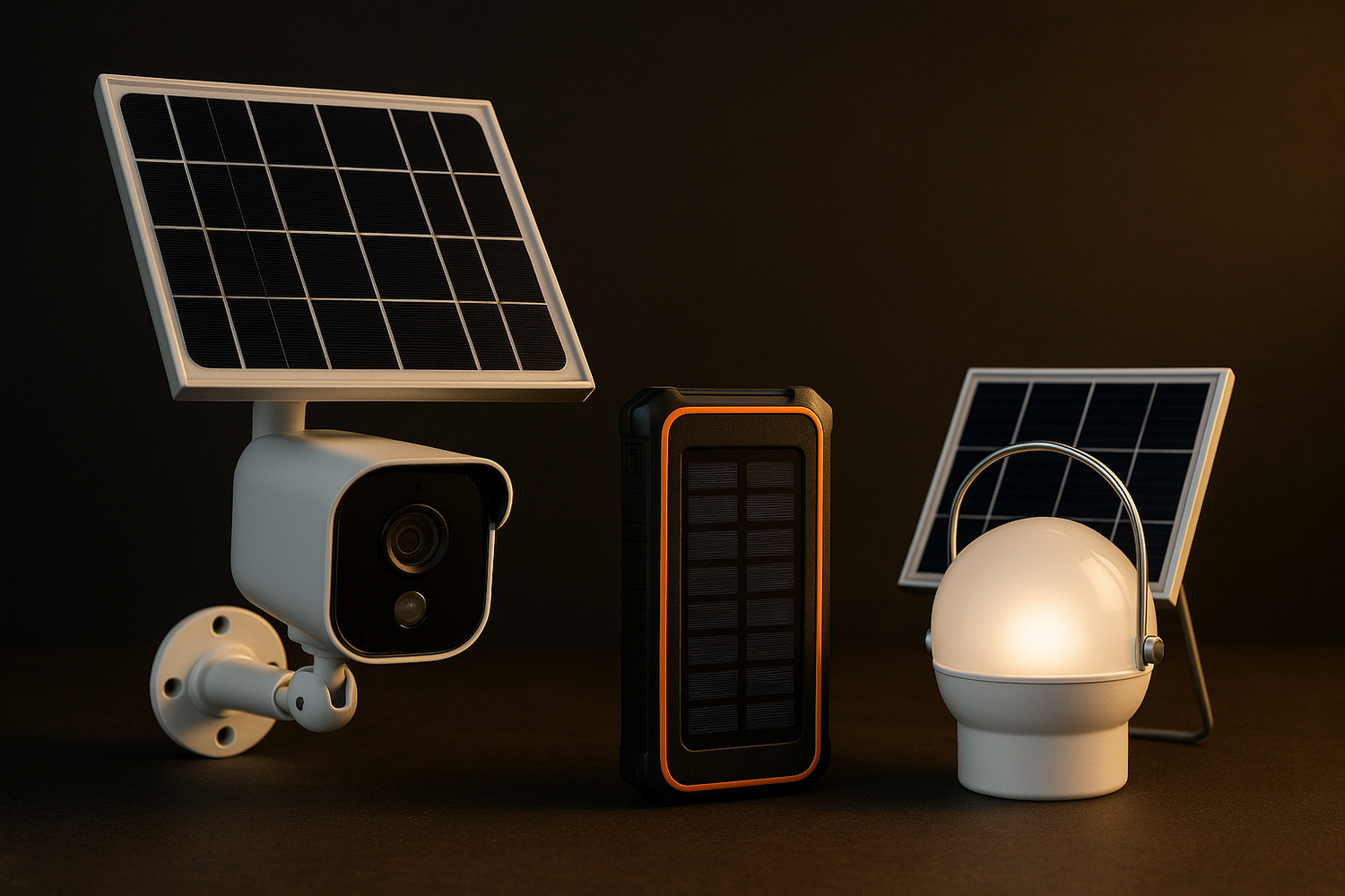 🔋 Solar-Powered Equipment