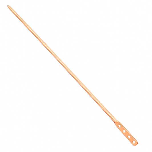 2 m Copper-Bonded Earthing Rod – Solid Steel Core, 16 mm / 20 mm Diameter