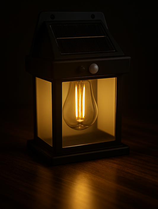 Solar LED Wall Light with Motion Sensor – Outdoor Waterproof Home Lighting Lamp