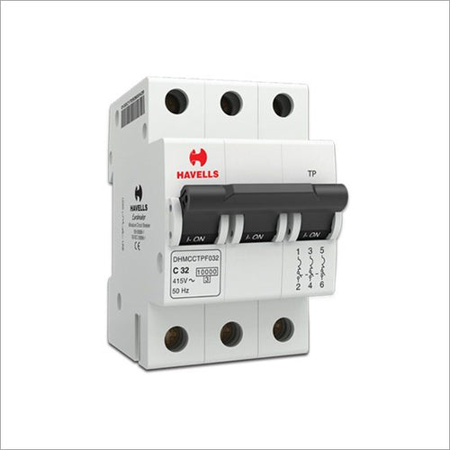 Havells AC MCB 32A | 3-Pole Miniature Circuit Breaker for Home & Industrial Use ⚡🔒