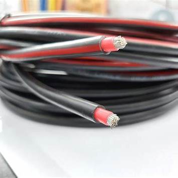 Microtek 4 sq mm DC Solar Cable – 100 Meter XLPO, Black with Red Stripe
